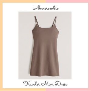 Abercrombie Traveler Mini Dress Brown